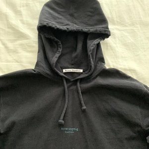 Acne Studios Men's Black Lilly Hoodie XS (Unisex)